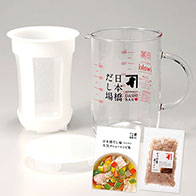 【「和食」世界無形文化遺産登録記念キャンペーン】だしポット(かつお節削りぶし・レシピ冊子付)<常温・O>