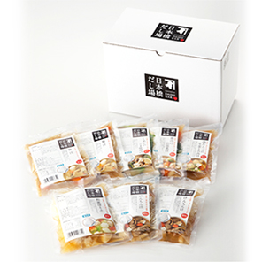 【日本橋だし場】汁物ギフト8袋入り(送料込み)<冷凍・Y>